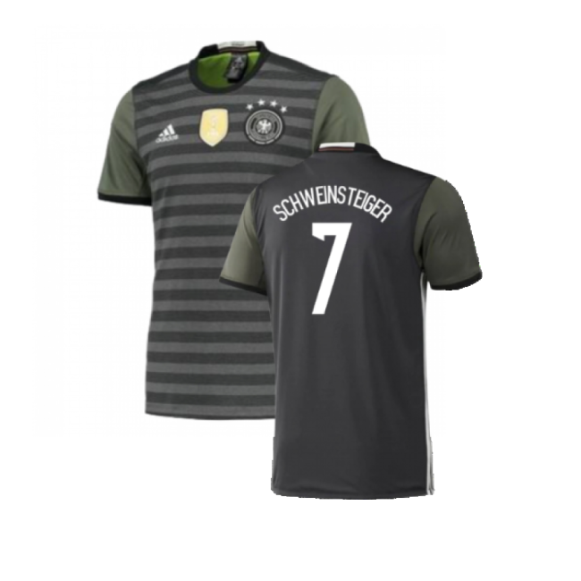 Germany 2015-16 Away Shirt ((Excellent) M) (Schweinsteiger 7)-Vantage Point Soccer