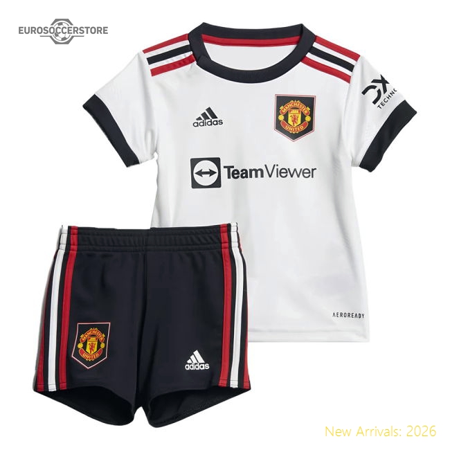 2022-2023 Man Utd Away Baby Kit (BECKHAM 7)-Vantage Point Soccer