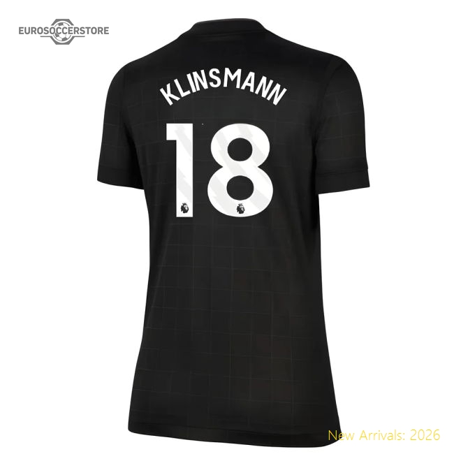 2025-2026 Tottenham Away Shirt (Womens) (Klinsmann 18)-Vantage Point Soccer