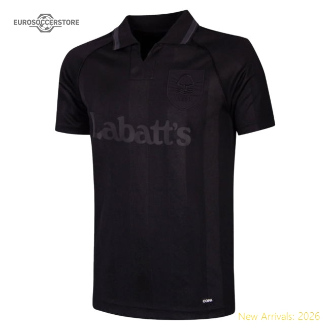 Nottingham Forest 1993-1995 Away Blackout Shirt (Your Name)-Vantage Point Soccer