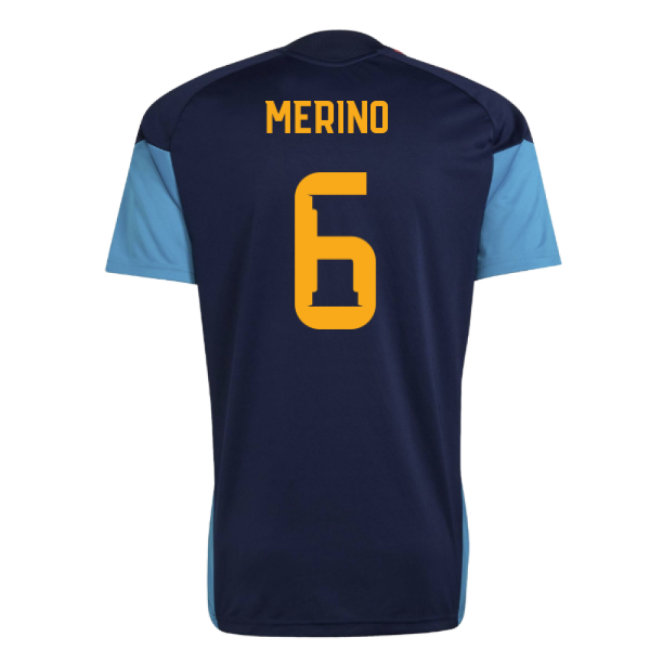 2026-2027 Spain Training Jersey (Night Indigo) (Merino 6)-Vantage Point Soccer