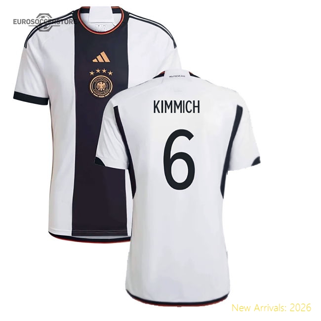 2022-2023 Germany Home Shirt (Kids) (KIMMICH 6)-Vantage Point Soccer
