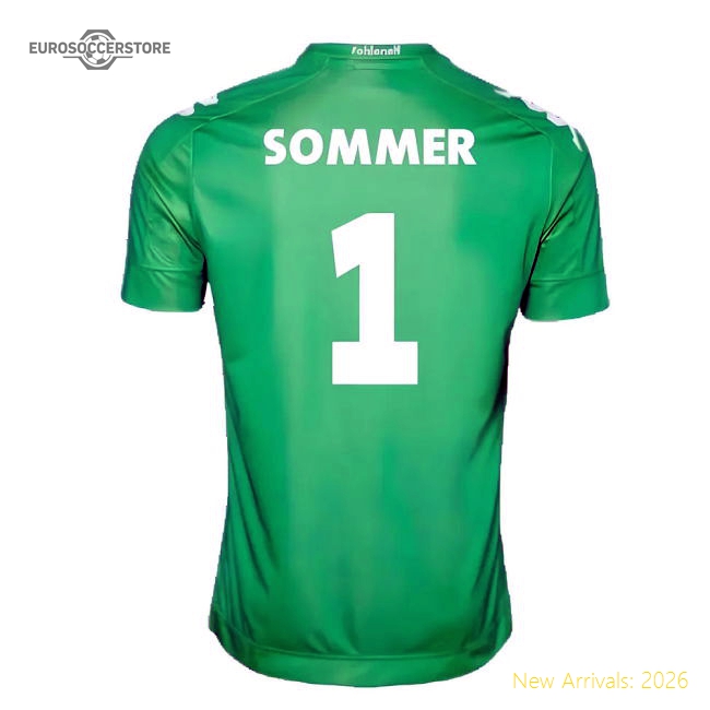 Borussia Monchengladbach 2016-18 Away Shirt ((Very Good) XL) (Sommer 1)-Vantage Point Soccer