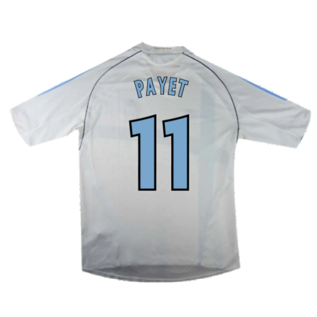 Marseille 2004-05 Home Shirt ((Excellent) L) (PAYET 11)-Vantage Point Soccer