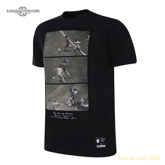 Maradona X COPA 1986 Solo Goal T-Shirt-Vantage Point Soccer