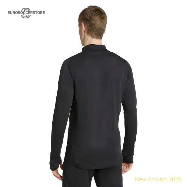 2025-2026 Man Utd EU Training Top (Black)-Vantage Point Soccer