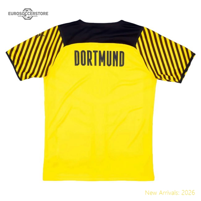 2021-2022 Borussia Dortmund Player Issue Home Shirt-Vantage Point Soccer