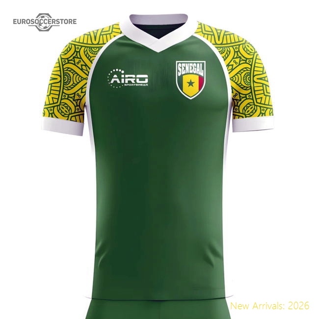 2025-2026 Senegal Away Concept Football Shirt - Womens-Vantage Point Soccer