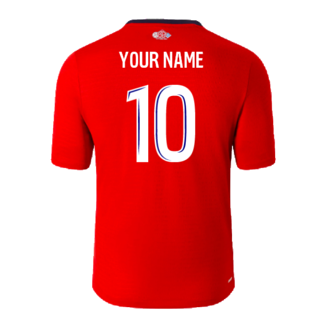2024-2025 Lille LOSC Home Shirt (Your Name)-Vantage Point Soccer