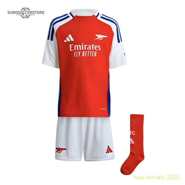 2024-2025 Arsenal Home Mini Kit-Vantage Point Soccer