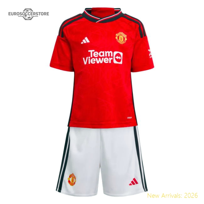 2023-2024 Man Utd Home Mini Kit (Garnacho 17)-Vantage Point Soccer