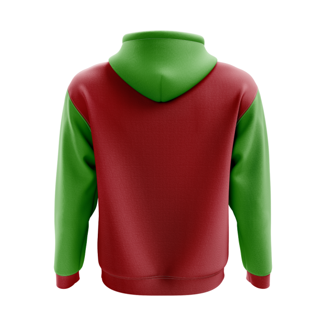 Burundi Concept Country Football Hoody (Red)-Vantage Point Soccer