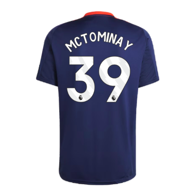 2024-2025 Man Utd Training Jersey (Night Indigo) (McTominay 39)-Vantage Point Soccer