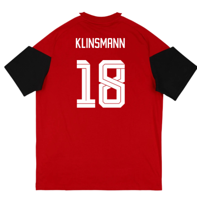 2026-2027 Germany Training Tee (Red) (Klinsmann 18)-Vantage Point Soccer