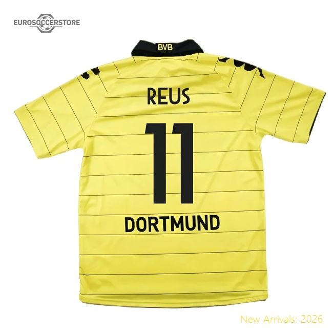 Borussia Dortmund 2010-11 Home Shirt ((Excellent) M) (Reus 11)-Vantage Point Soccer