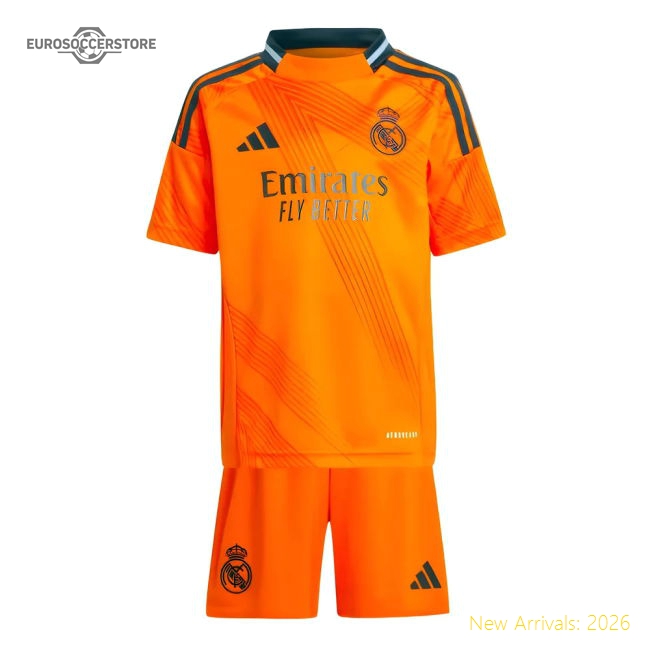 2024-2025 Real Madrid Away Mini Kit-Vantage Point Soccer
