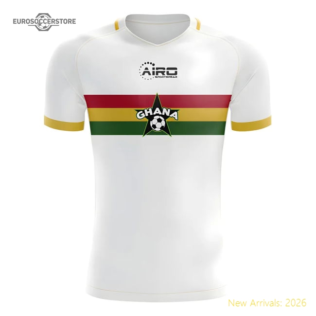 2025-2026 Ghana Away Concept Football Shirt-Vantage Point Soccer