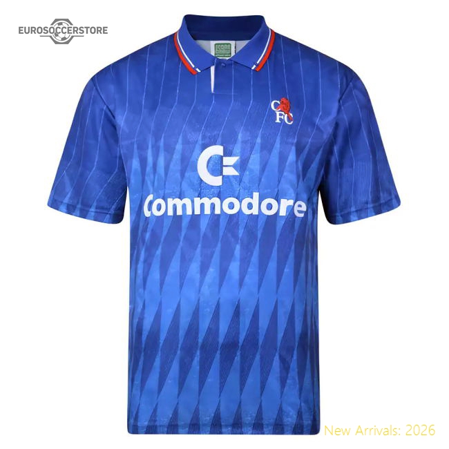 Chelsea 1990 Retro Football Shirt-Vantage Point Soccer
