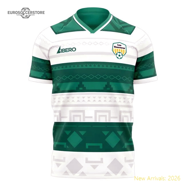 Santos Laguna 2025-2026 Home Concept Football Kit (Libero) - Baby-Vantage Point Soccer