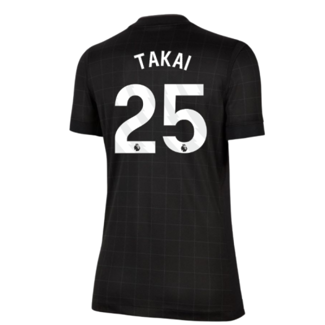 2025-2026 Tottenham Away Shirt (Womens) (Takai 25)-Vantage Point Soccer
