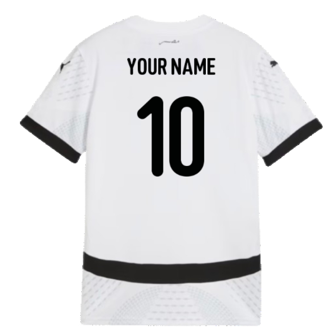 2024-2025 Egypt Away Shirt (Kids) (Your Name)-Vantage Point Soccer