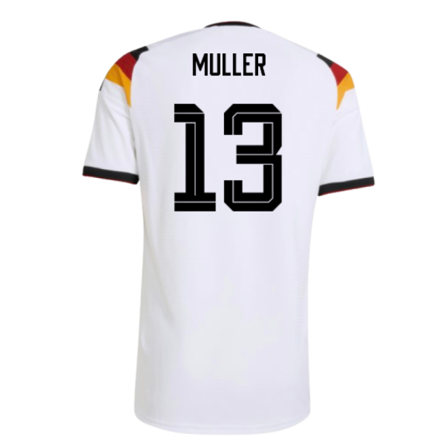 2026-2027 Germany Authentic Home Shirt (Muller 13)-Vantage Point Soccer
