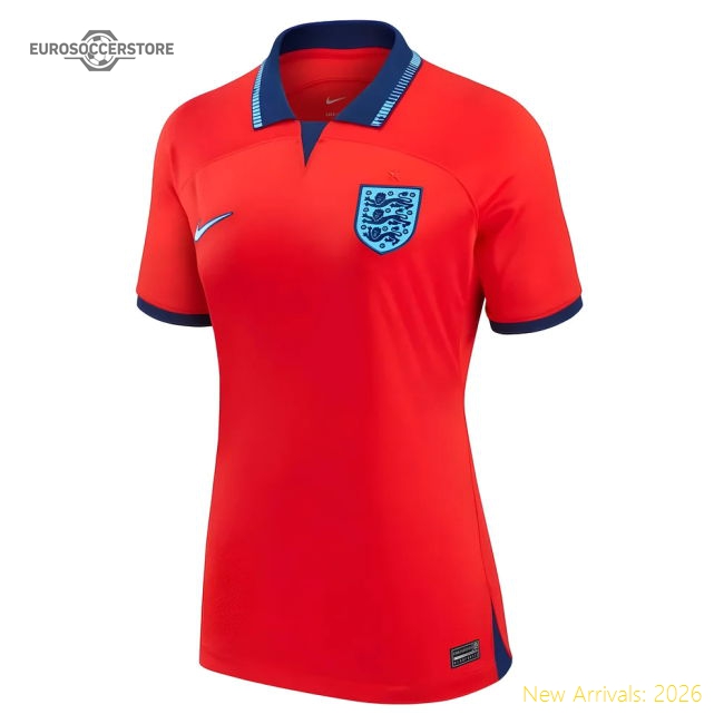 2022-2023 England Away Shirt (Ladies)-Vantage Point Soccer