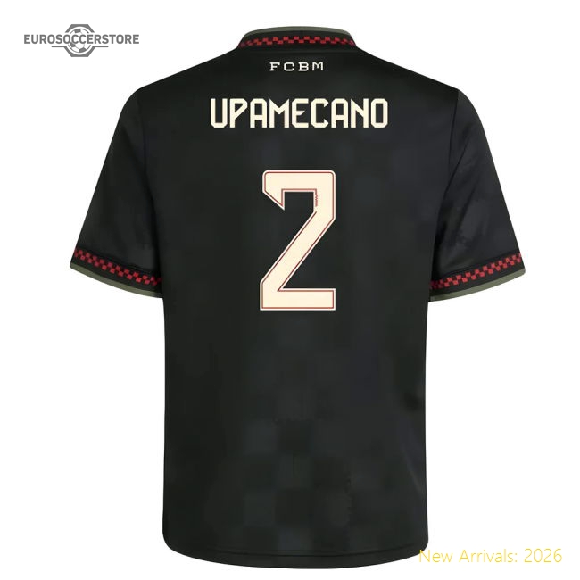 2025-2026 Bayern Munich Third Shirt (Kids) (Upamecano 2)-Vantage Point Soccer