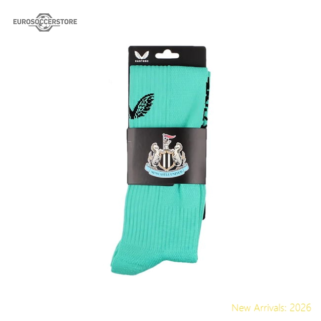 2022-2023 Newcastle Goalkeeper Home Socks (Green) - Kids-Vantage Point Soccer
