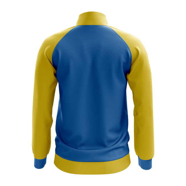 Rwanda Concept Football Track Jacket (Blue)-Vantage Point Soccer