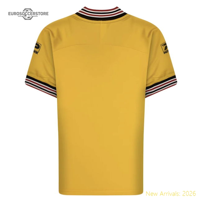 1986-1988 Sunderland Third Retro Shirt (Yellow)-Vantage Point Soccer