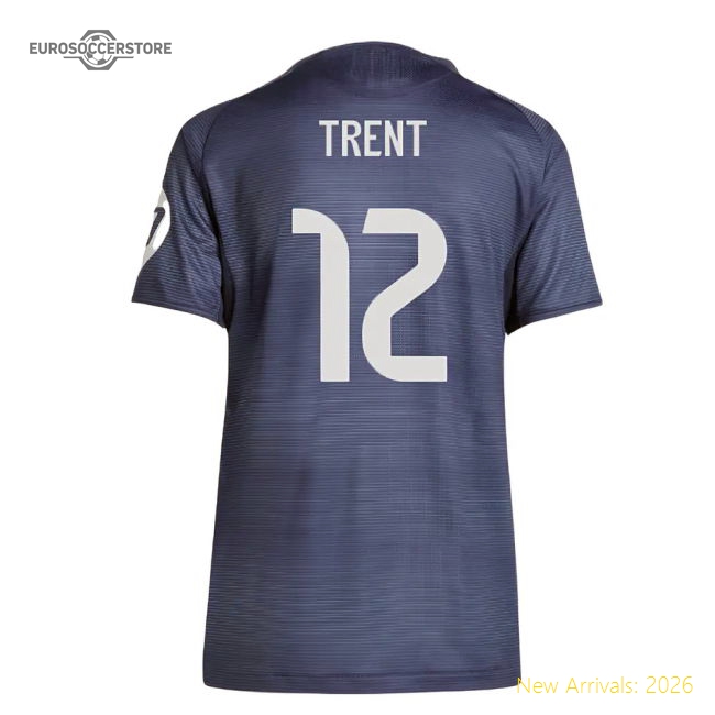 2025-2026 Real Madrid Authentic Away Shirt (Ladies) (Trent 12)-Vantage Point Soccer
