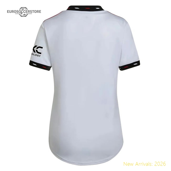2022-2023 Man Utd Away Shirt (Ladies)-Vantage Point Soccer
