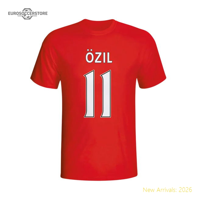 Mesut Ozil Arsenal Hero T-shirt (red) - Kids-Vantage Point Soccer