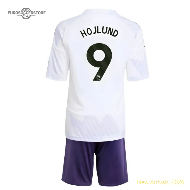 2025-2026 Man Utd Away Mini Kit (Hojlund 9)-Vantage Point Soccer