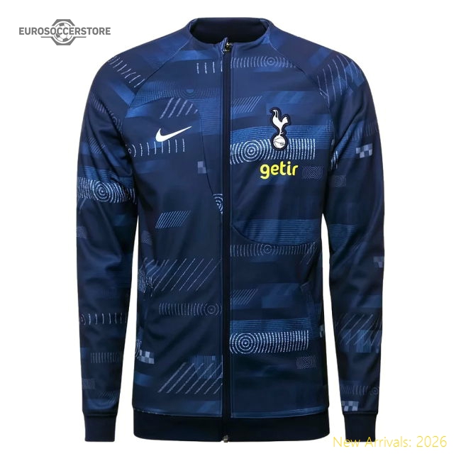 2023-2024 Tottenham Pro Anthem Jacket (Blue)-Vantage Point Soccer