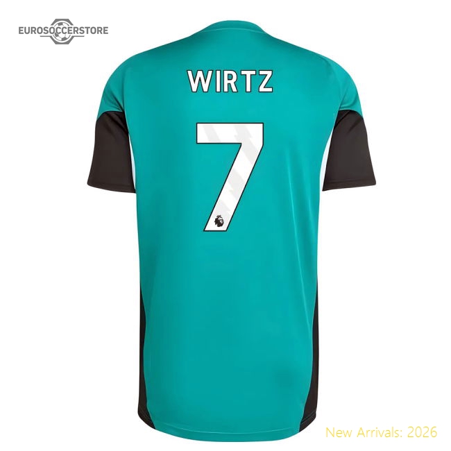 2025-2026 Liverpool EU Training Jersey (Green) (Wirtz 7)-Vantage Point Soccer