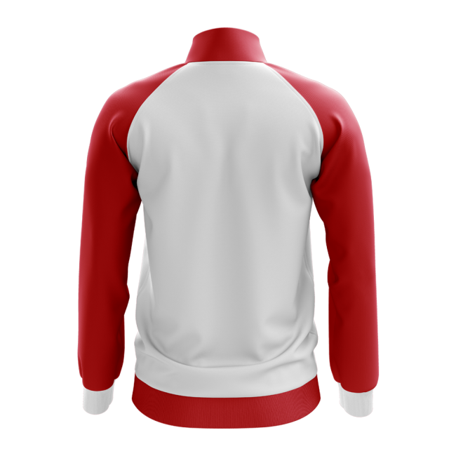 Puerto Rico Concept Football Track Jacket (White) - Kids-Vantage Point Soccer