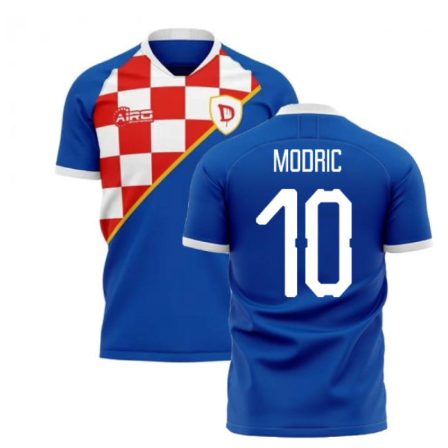 2025-2026 Dinamo Zagreb Home Concept Football Shirt (Modric 10)-Vantage Point Soccer
