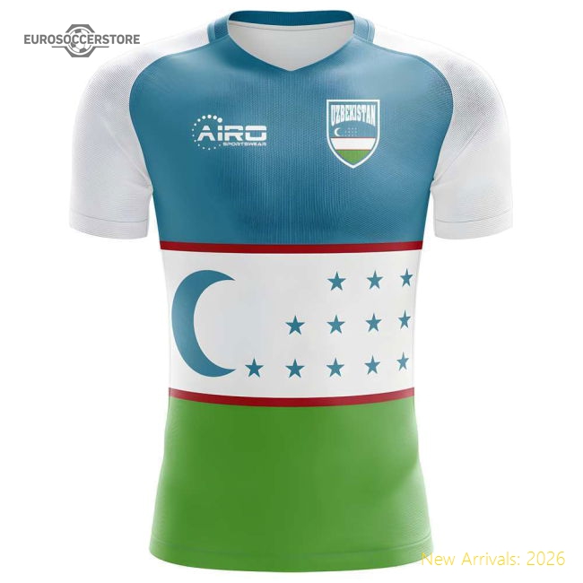 2025-2026 Uzbekistan Home Concept Football Shirt-Vantage Point Soccer