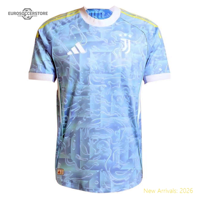 2025-2026 Juventus Authentic Away Shirt-Vantage Point Soccer