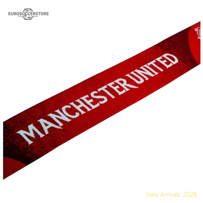 2024-2025 Man Utd Scarf (Red)-Vantage Point Soccer