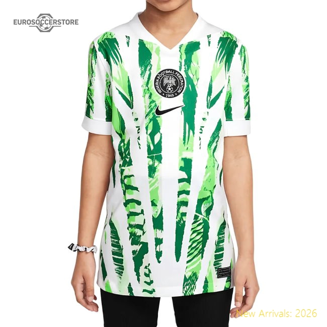 2025-2026 Nigeria Womens Team Away Shirt (Kids) (Lookman 7)-Vantage Point Soccer