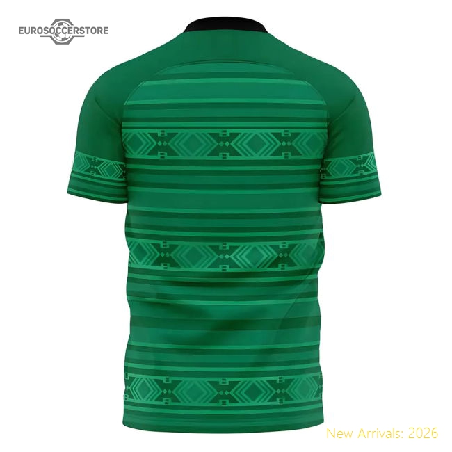 Nigeria 2020-2021 Home Concept Kit (Fans Culture) (Your Name)-Vantage Point Soccer