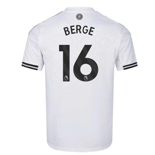 2025-2026 Fulham Home Shirt (Berge 16)-Vantage Point Soccer