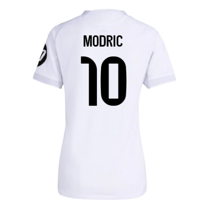 2025-2026 Real Madrid Authentic Home Shirt (Womens) (Modric 10)-Vantage Point Soccer