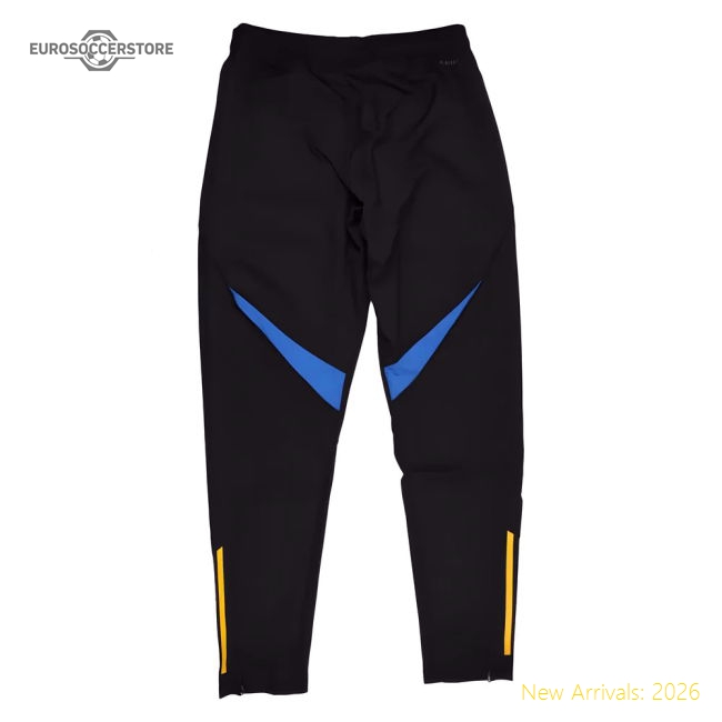 2025-2026 Man Utd EU Presentation Pants (Black)-Vantage Point Soccer