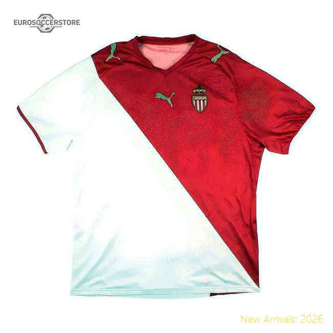 Monaco 2006-07 Puma Training Shirt (L) (Very Good)-Vantage Point Soccer