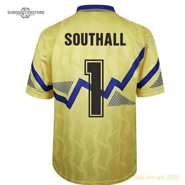 Everton 1990 Away Retro Football Shirt (SOUTHALL 1)-Vantage Point Soccer