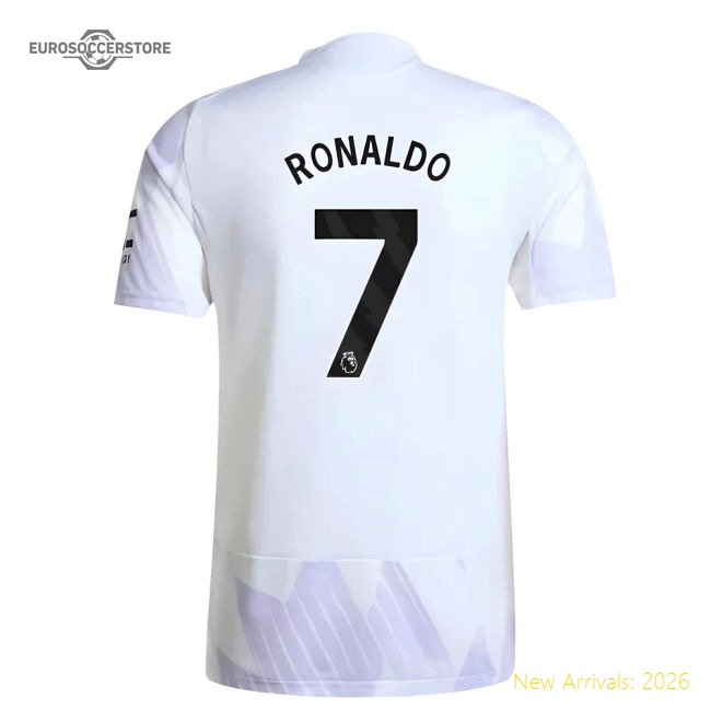 2025-2026 Man Utd Authentic Away Shirt (Ronaldo 7)-Vantage Point Soccer